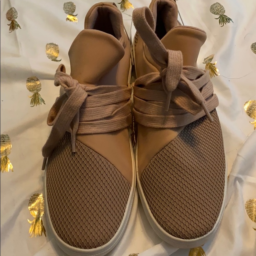 Blush sneakers